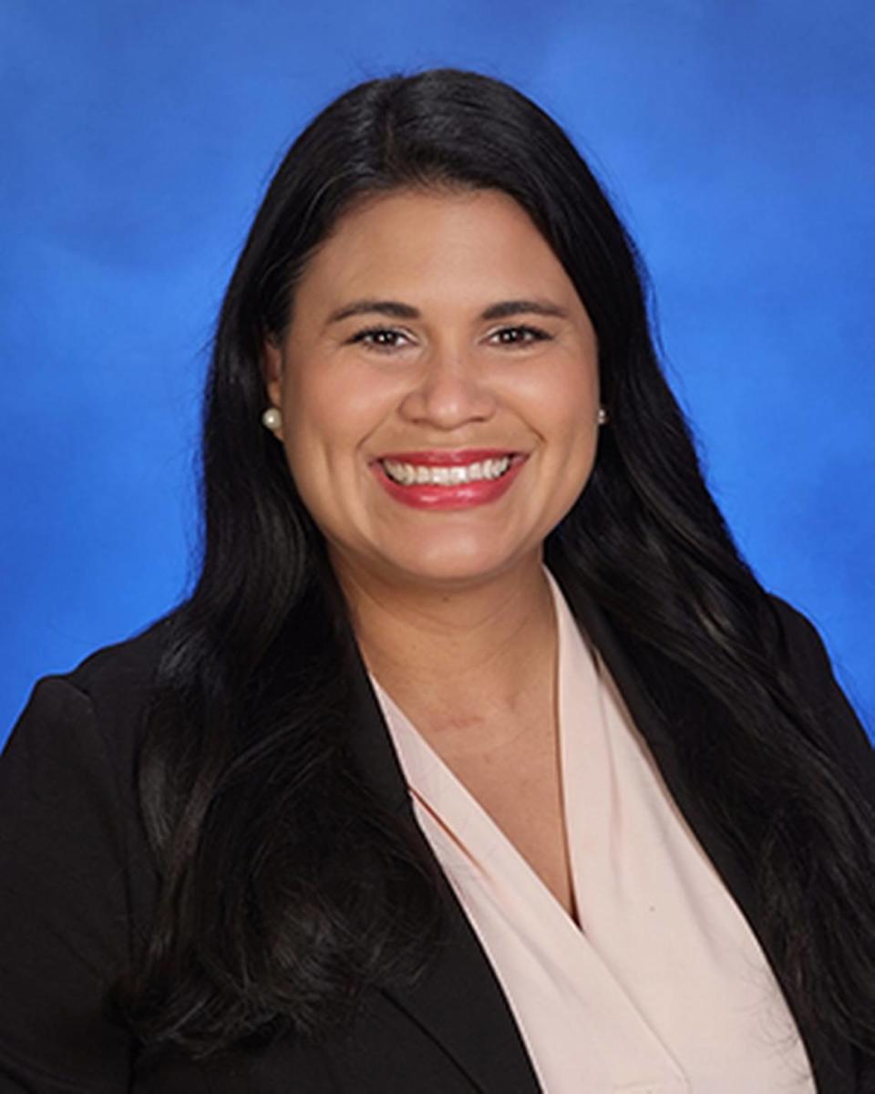 Miami-Dade School Board member Lucia Baez-Geller, District 3. She has put forth a measure, which the Board will take up at its Wednesday meeting, to recognize October at LGBTQ month in Miami-Dade Schools and to incorporate two landmark Supreme Court decisions into 12th-grade teaching materials