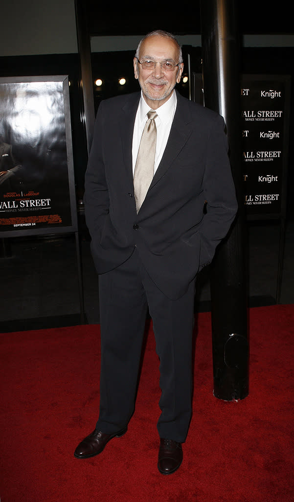 Wall Street: Money Never Sleeps NYC Premiere 2010 Frank Langella