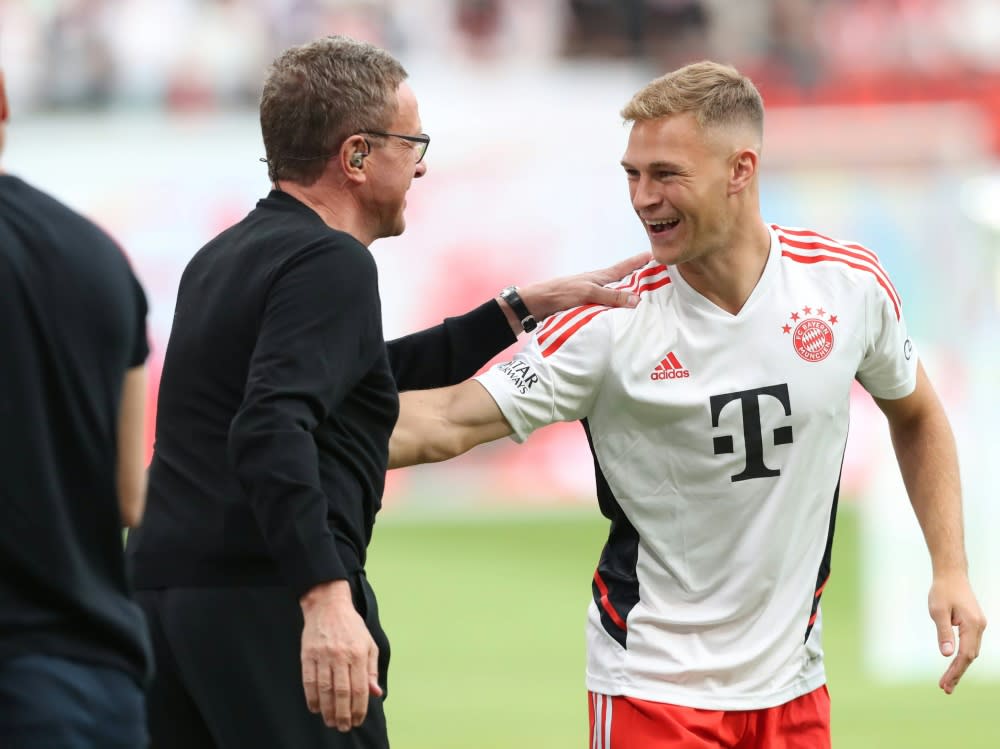 Rangnick (l.) und Kimmich (IMAGO/Christian Schroedter)