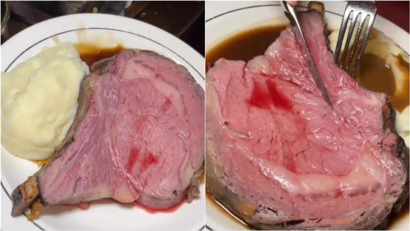 原PO質疑「這種有血水的肉也能端上桌嗎？」（圖／翻攝自PTT）
