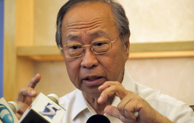 Dr Tan Cheng Bock says he will continue to keep a watchful eye on happenings in Singapore and speak out if needed. (Yahoo! photo/Christine Choo)