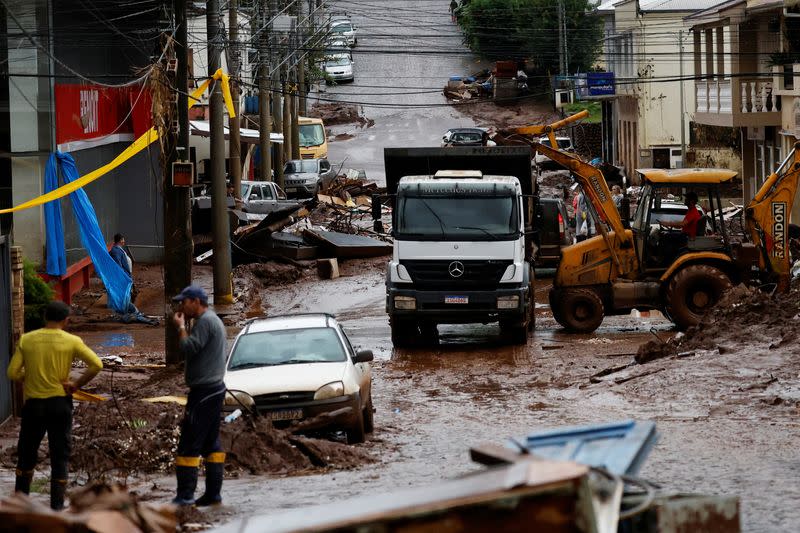 Flooding due to heavy rains in Rio Grande do Sul