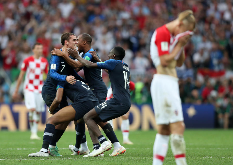 Frankreich ist zum zweiten Mal nach 1998 Weltmeister