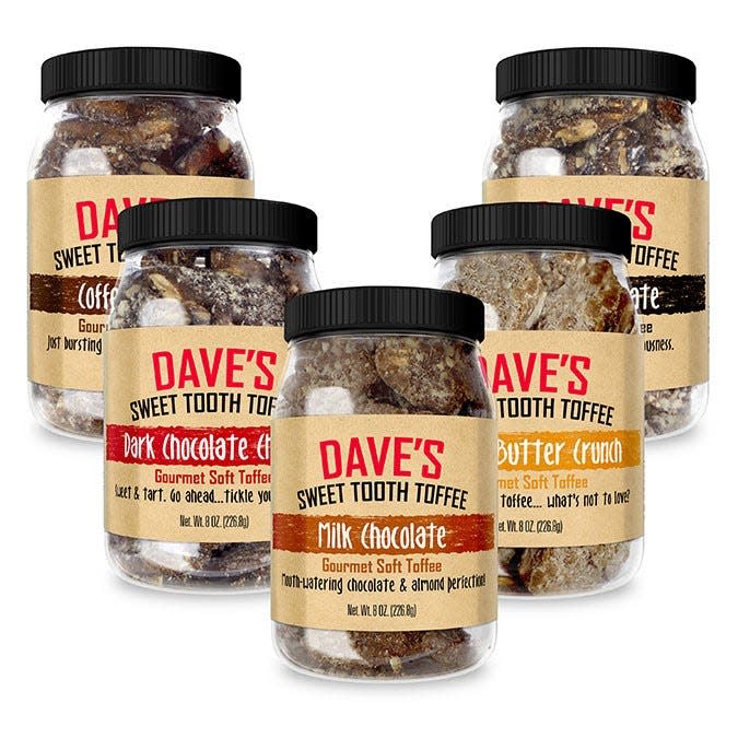 Daves Sweet Tooth Toffee is melt-in-your mouth addictive.