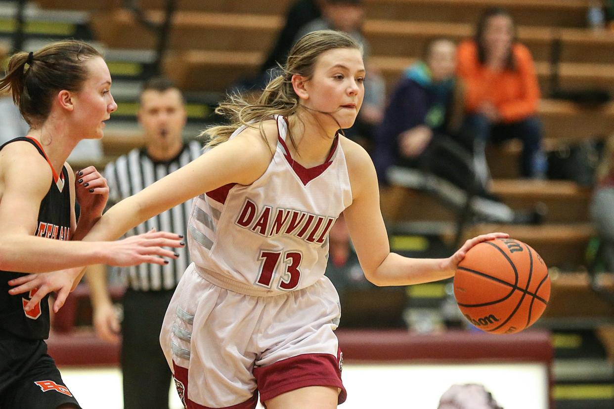 Danville's Ella Collier is a do-everything guard for the Warriors.