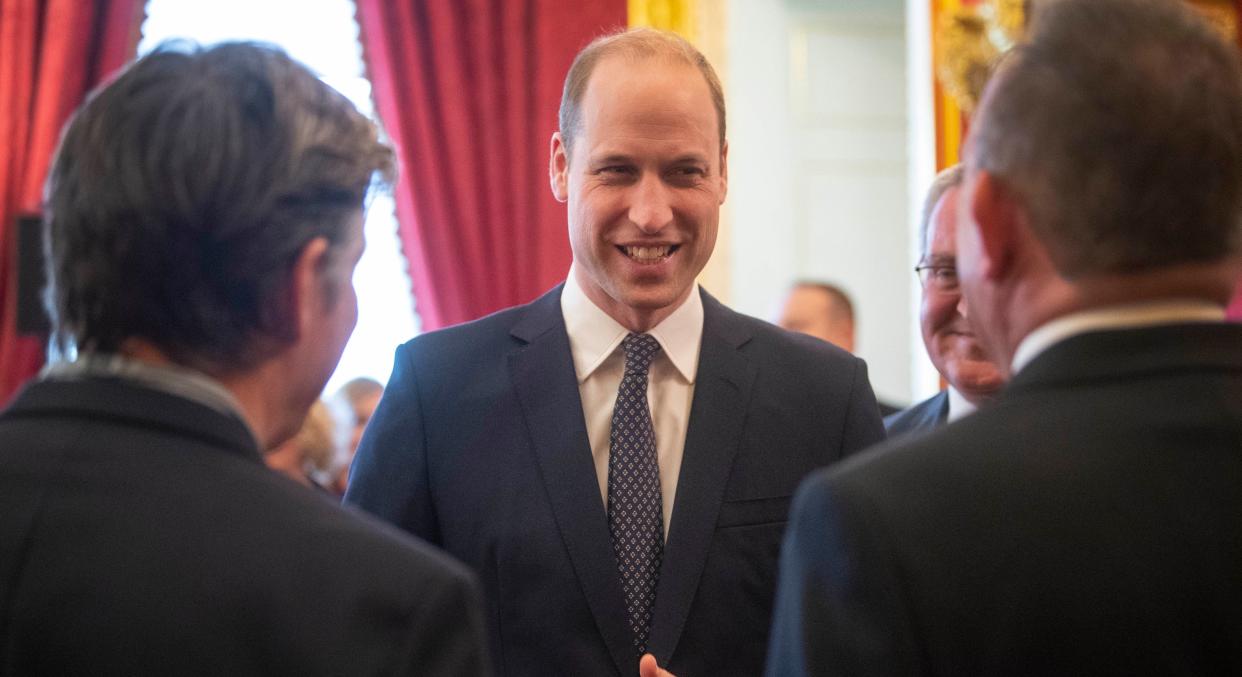 Prince William revealed that he had spent the week lambing with his kids [Image: Getty]