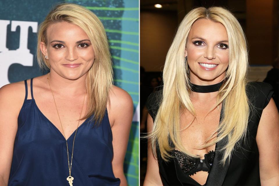 Jamie Lynn Spears and Britney Spears