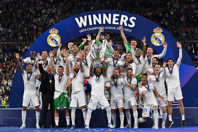 Real Madrid se coronó como campeón de la UEFA Champions League por última vez en 2022