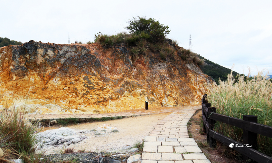 硫磺地熱景觀