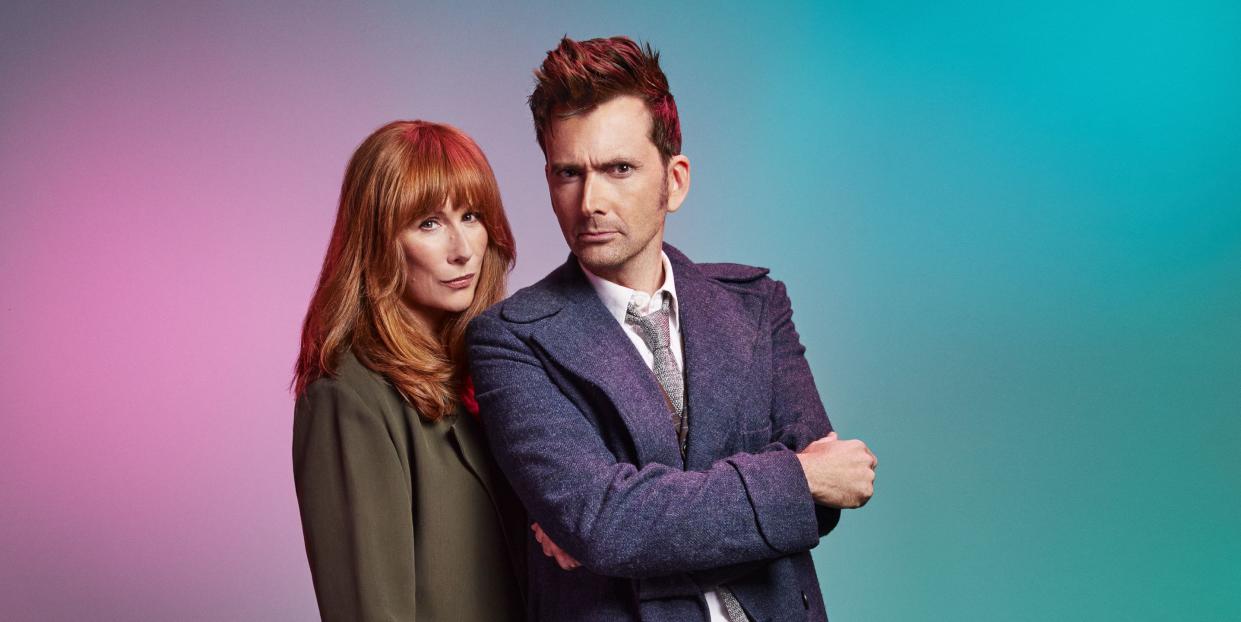 david tennant and catherine tate, doctor who 60th anniversary