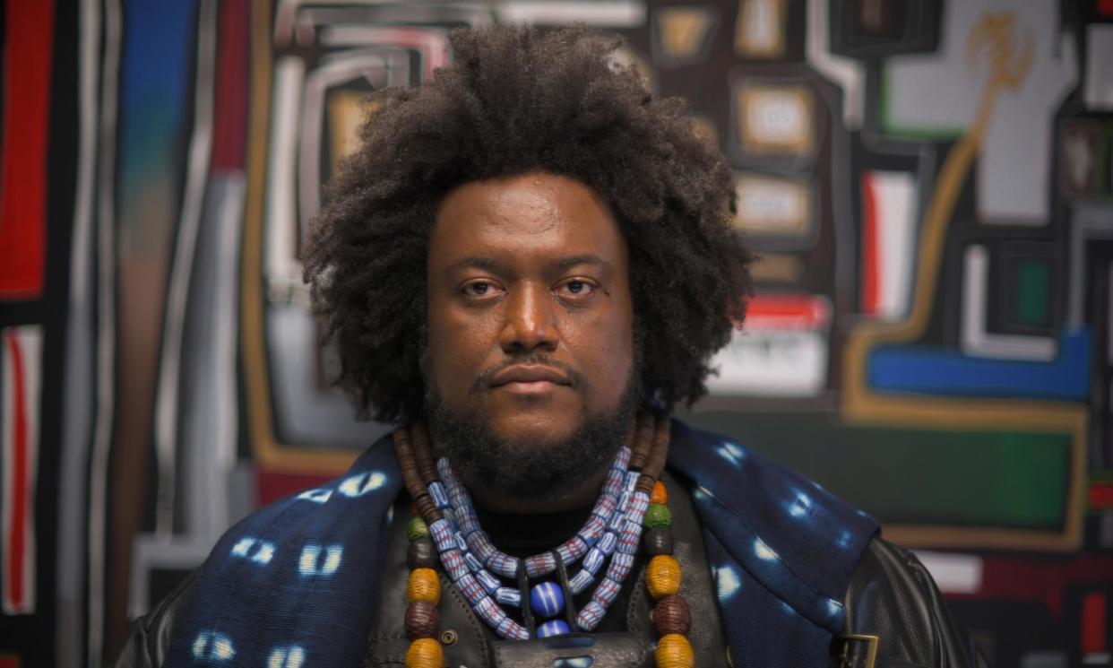 <span>‘Political anger and transcendent joy’: Kamasi Washington.</span><span>Photograph: B+</span>