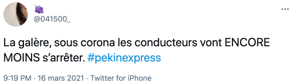  Les nouvelles règles de Pékin Express version Covid font réagir la Toile