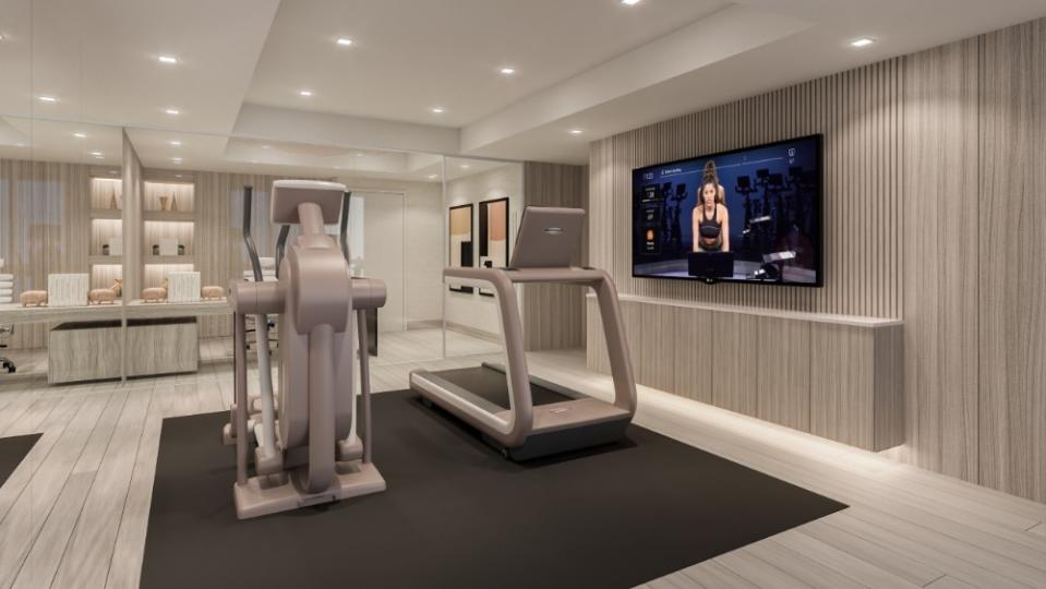 The gym. - Credit: Turnberry Ocean Club Residences