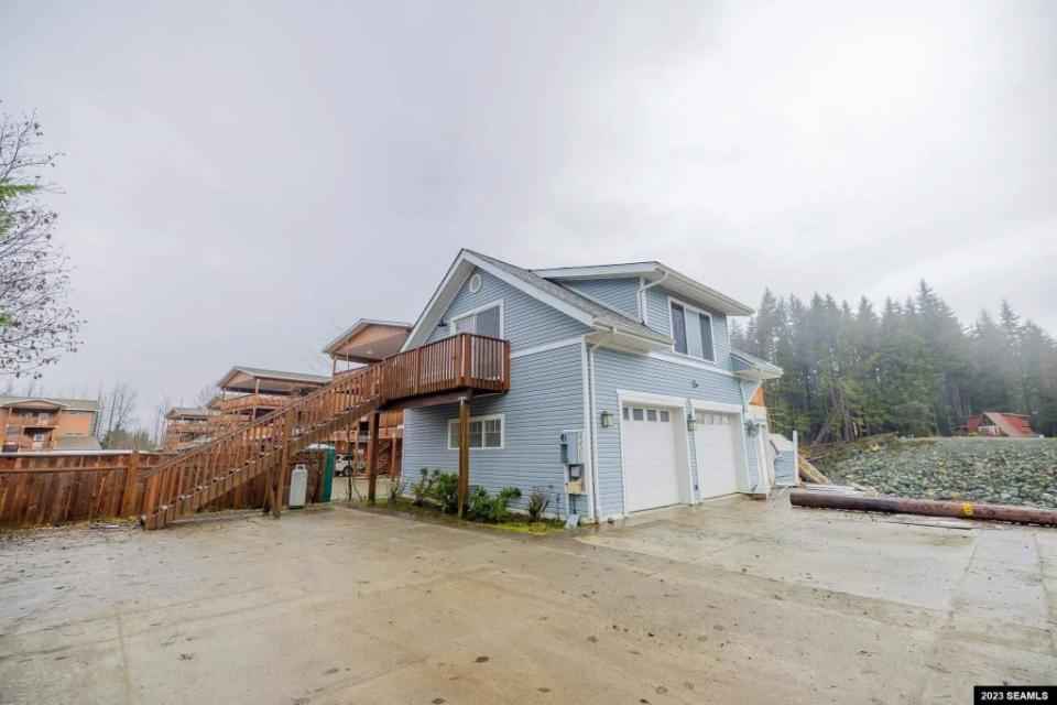 The listing appears normal from this angle. RE/MAX of Juneau