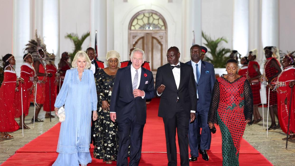 king charles iii and queen camilla visit kenya day 1