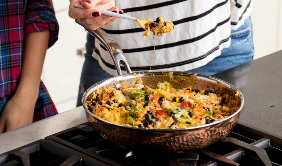 Cheesy Tex-Mex Cauli Rice