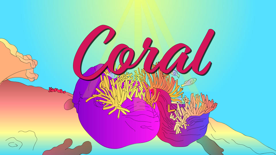 C baby names Coral