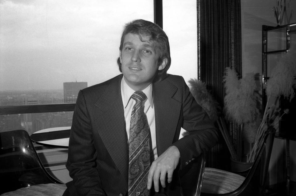 Donald Trump pauses in his apartment 5/20 after receiving the news that the Board of Estimate unanimously approved a 40-year tax abatement plan.  Under the plan Trump will purchase and refurbish the Commodore Hotel, which closed into doors 5/18, from the Penn Central Transportation Corp.  In return for his $10-million-dollar purchase and up to $100 million face-lifting investment, Trump will have no real estate taxes for 40 years.