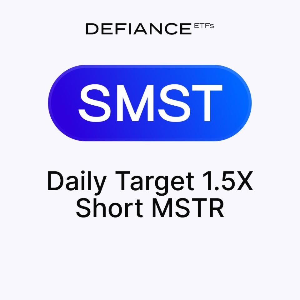 Defiance ETFs Launches SMST: The First Short MicroStrategy ETF in the U.S.