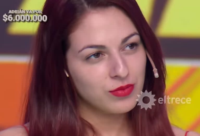 Romina participó de Los 8 escalones y se robó la atención de Guido Kaczka cuando contó a qué se dedica (Foto: Captura de TV / eltrece)