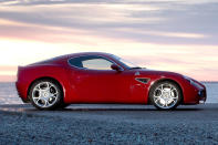 <p>A shapely meld of shapes modern and historic, the 8C demonstrated that buyers are happy to pay big money for an Alfa it’s truly beautiful, and never mind the impure Maserati motor.</p>