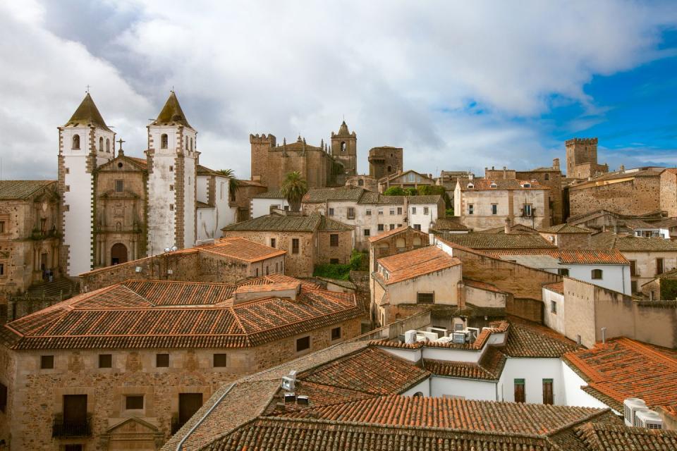 cáceres old town