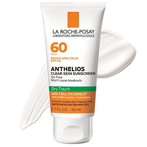 <p><strong>La Roche-Posay</strong></p><p>amazon.com</p><p><strong>$19.99</strong></p><p><a href="https://www.amazon.com/dp/B01A0NT3D6?tag=syn-yahoo-20&ascsubtag=%5Bartid%7C10067.g.43389254%5Bsrc%7Cyahoo-us" rel="nofollow noopener" target="_blank" data-ylk="slk:Shop Now;elm:context_link;itc:0" class="link ">Shop Now</a></p><p>This oil-free sunscreen uses a special complex of perlite and silica to absorb oil throughout the day to combat shine at the same time as it fends off UV rays. </p>