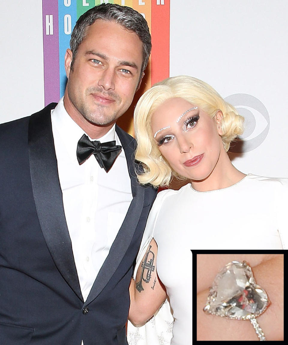 Lady Gaga and Taylor Kinney