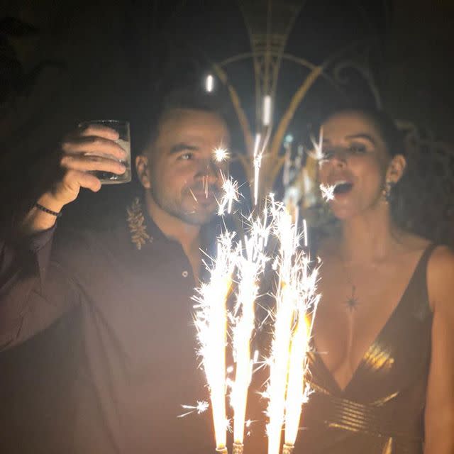 Luis Fonsi en el festejo de sus 40/Luis Fonsi /Instagram