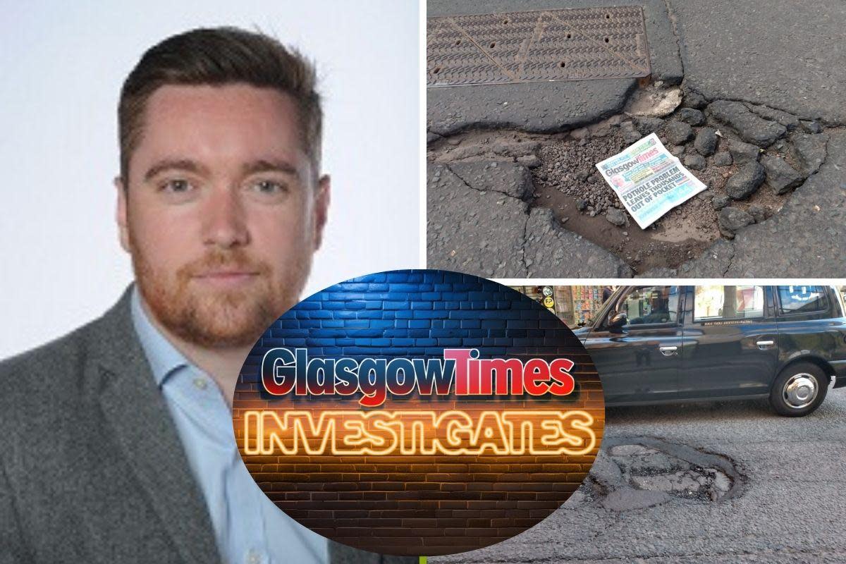 Ruairi Kelly Potholes <i>(Image: Newsquest)</i>