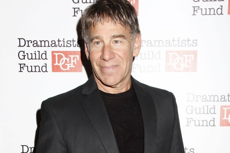 Stephen Schwartz arrives for the Dramatists Guild Fund's 50th Anniversary Gala at the Mandarin Oriental Hotel in New York in 2012. File Photo by Laura Cavanaugh/UPI