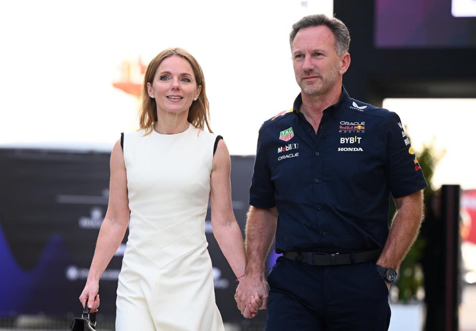 Christian Horner and Geri Halliwell (Getty Images)