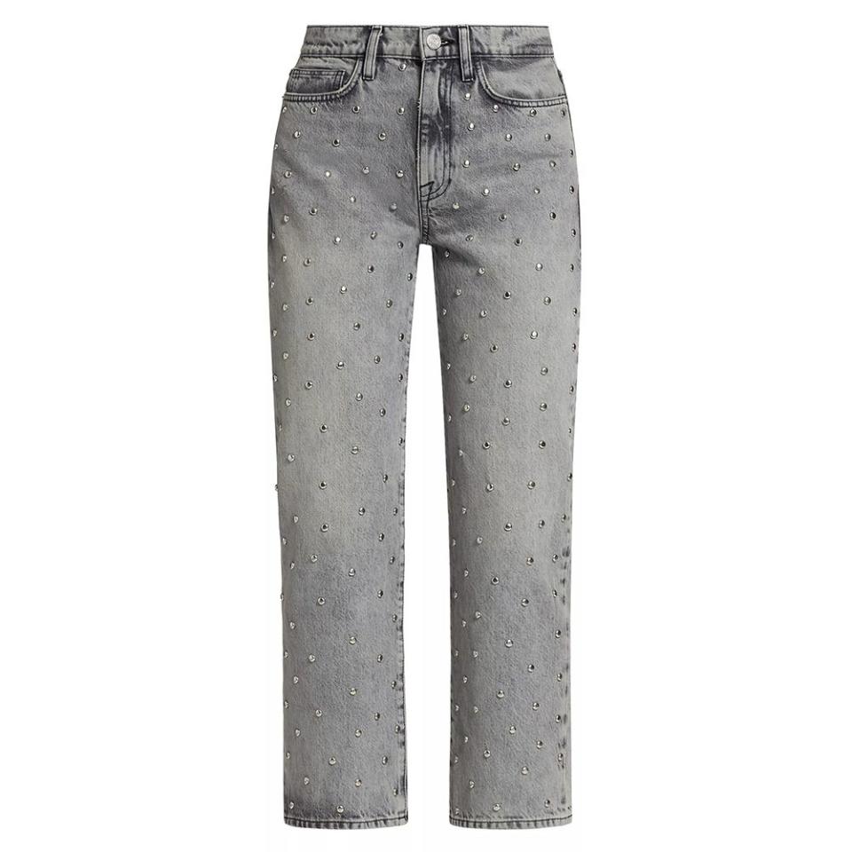 <p><a href="https://go.redirectingat.com?id=74968X1596630&url=https%3A%2F%2Fwww.saksfifthavenue.com%2Fproduct%2FFrame-Le-Jane-Crop-Studded-Jeans-0400020158508.html&sref=https%3A%2F%2Fwww.biography.com%2Fcelebrities%2Fg60319289%2Fbeyonce-jeans%2F" rel="nofollow noopener" target="_blank" data-ylk="slk:Shop Now;elm:context_link;itc:0;sec:content-canvas" class="link ">Shop Now</a></p><p>Le Jane Crop Studded Jeans</p><p>saksfifthavenue.com</p><p>$250.95</p>