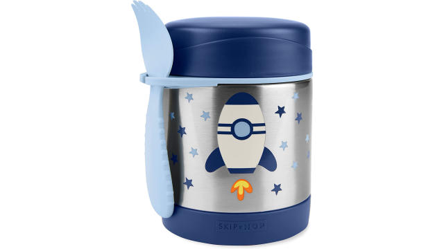 Skip Hop Insulated Baby Food Jar, Sparks, Rocket. (Photo: Amazon SG)