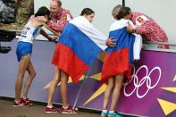 <p>Nearly a third of the Russian athletes slated to compete at the 2016 Rio Olympics have been banned for taking part in an unprecedented state-sponsored doping scheme. (AP) </p>