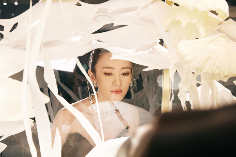 Chinese actress Tong Yao. (PHOTO: Tiffany & Co.)