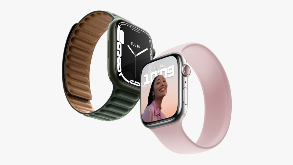 Apple has debuted the Apple Watch Series 7. (Image: Apple)