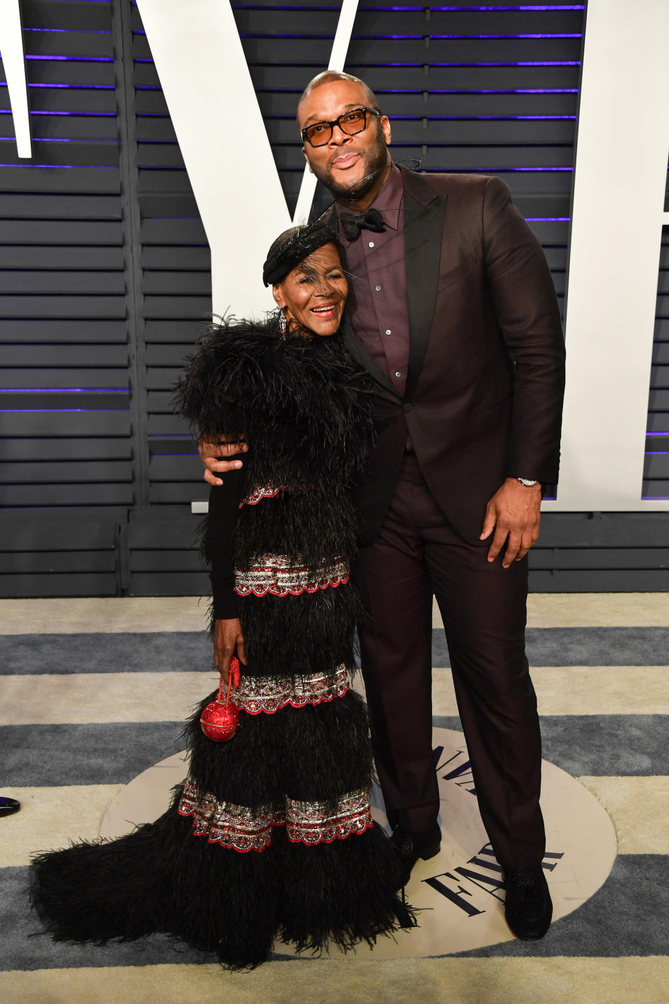 Closeup of Cicely Tyson and Tyler Perry