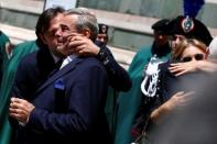 Italian director Franco Zeffirelli's funeral in Florence