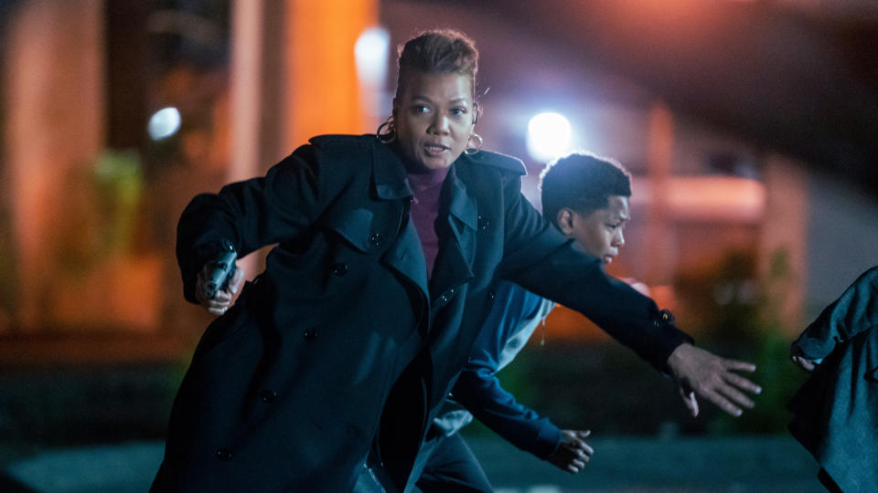 Queen Latifah takes on the lead role in this TV reboot of the 'Equalizer' franchise. (Barbara Nitke/CBS/Universal Television/Sky UK)