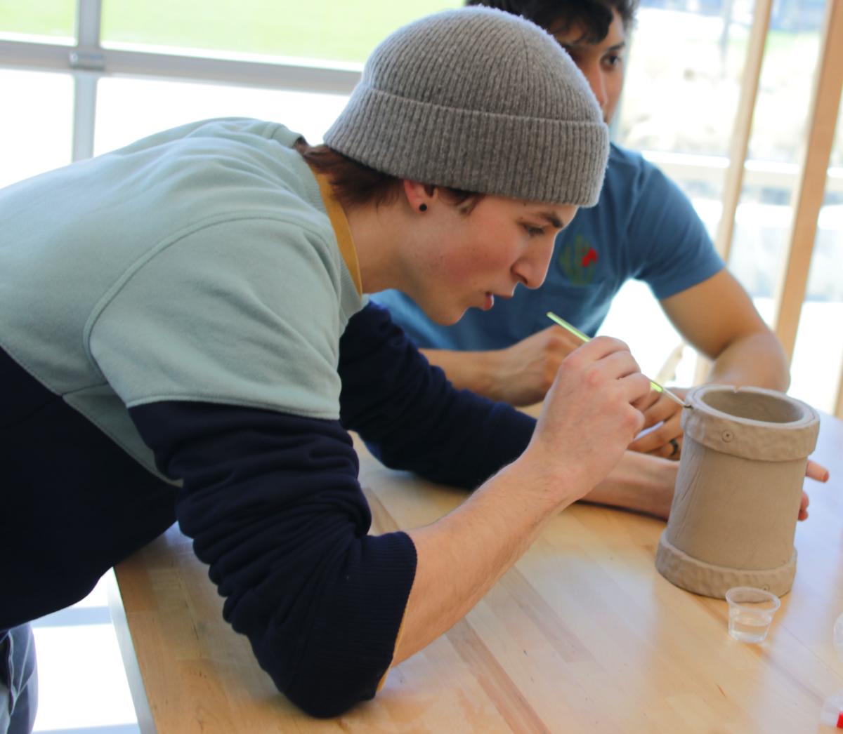 Kid Smushed Clay Process Art - Homegrown Friends