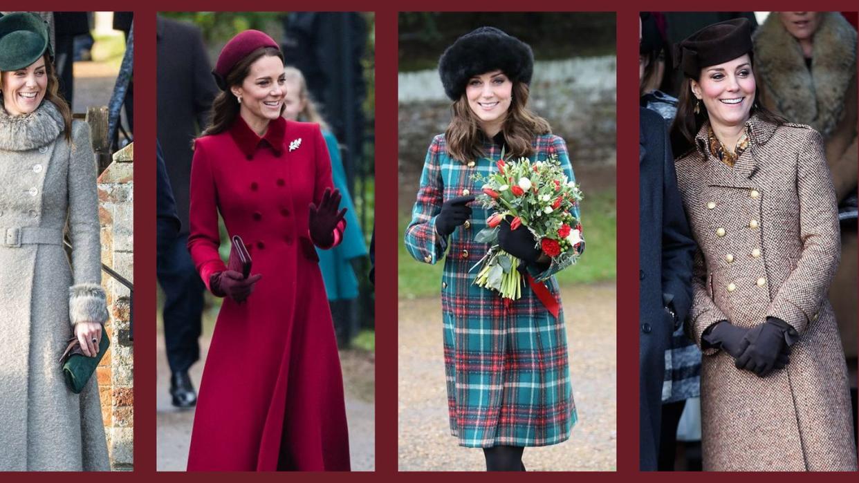 kate middleton christmas outfits