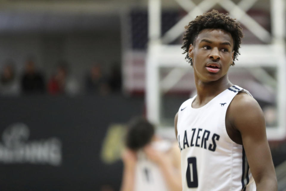 Sierra Canyon's Bronny James