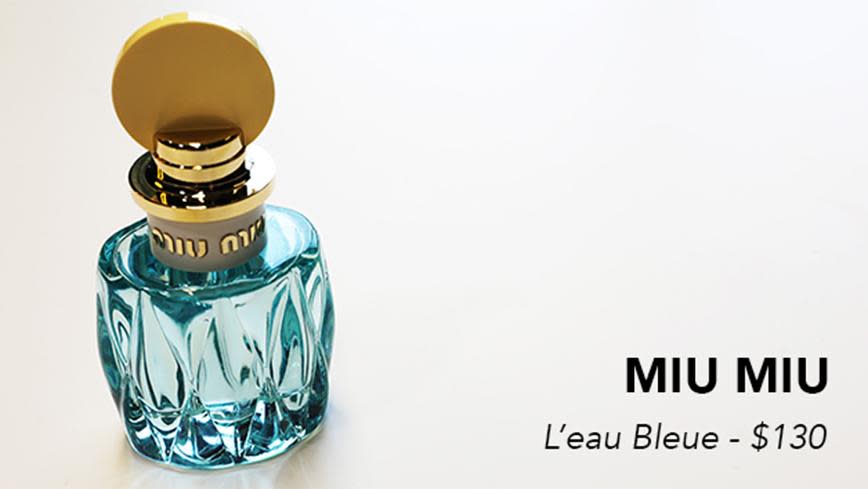 Miu Miu L'eau Bleue - $130