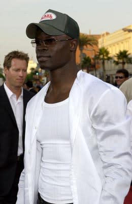 Djimon Hounsou at the LA premiere of Paramount's Lara Croft Tomb Raider: The Cradle of Life