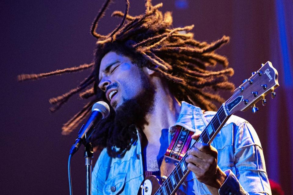 Kingsley Ben-Adir in ‘Bob Marley: One Love’ (Chiabella James)