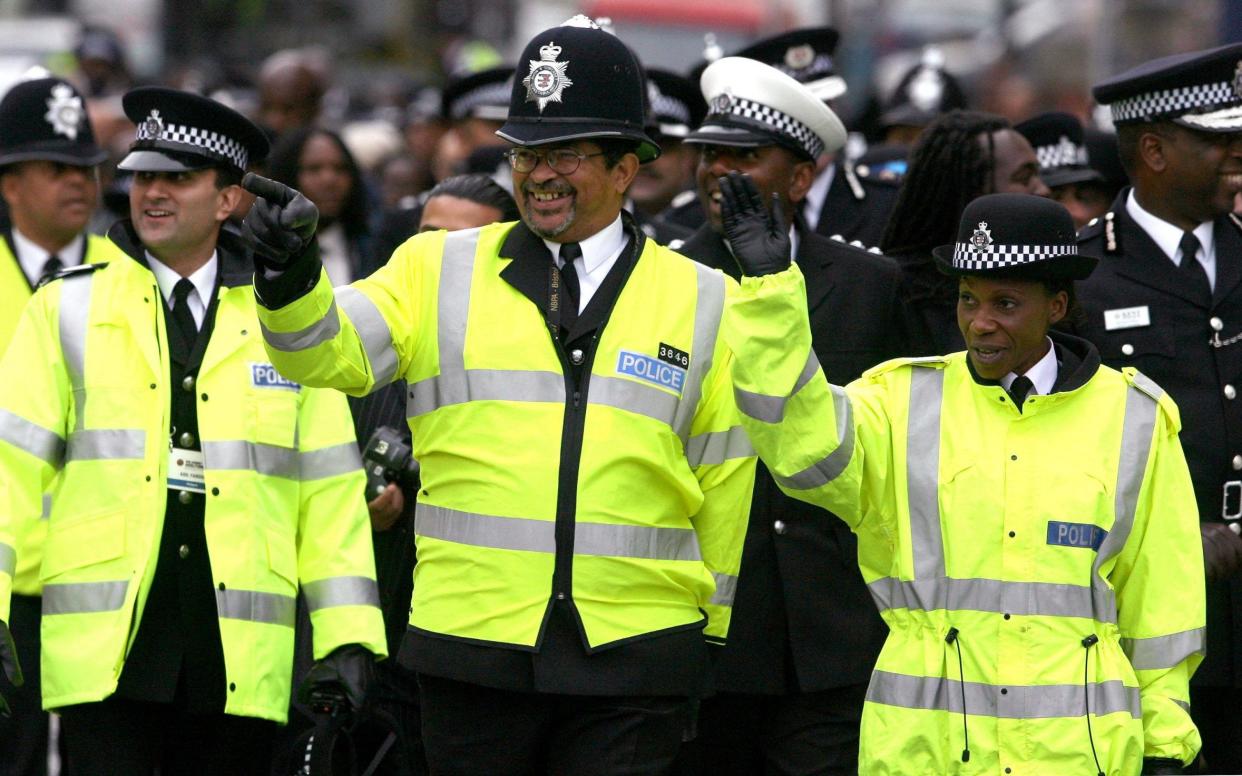 Diversity in policing has been described as a 'national emergency'