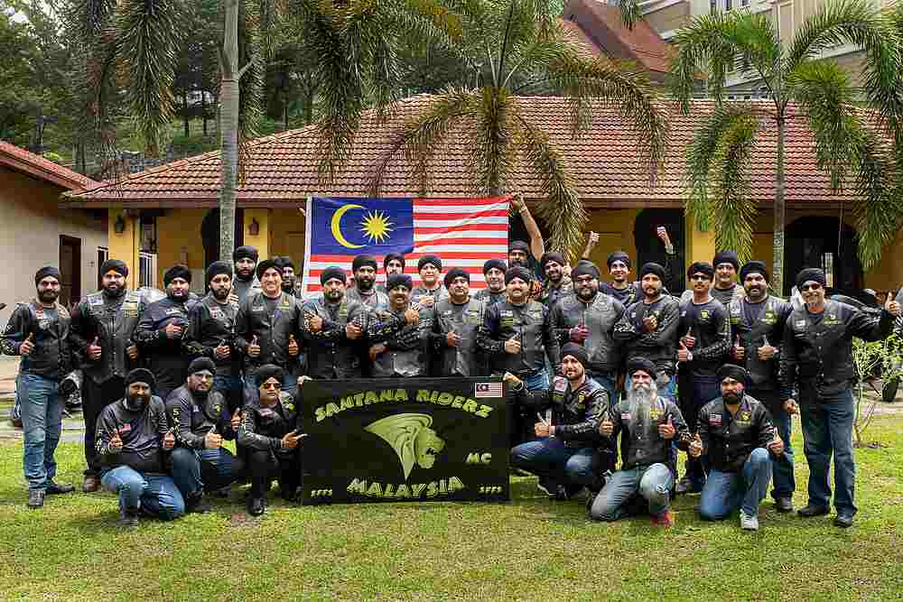 A group of bikers from the Santana Riderz Malaysia Club set to embark on a first-ever longest charity ride to Pakistan next week. — Picture courtesy of Santana Riderz Malaysia Club