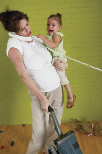 Cuando eres mamá todo cambia. Fija tus prioridades y evita el sentimiento de culpa. / Thinkstockphotos