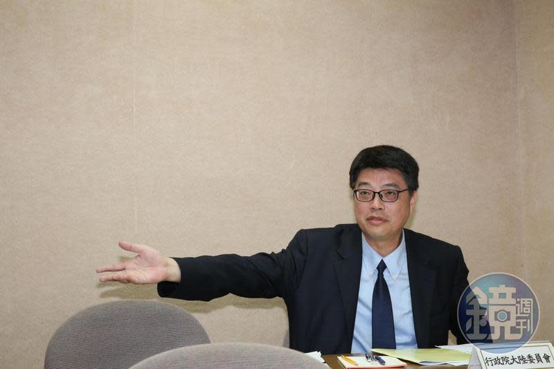 陸委會發言人邱垂正呼籲北京當局要自我節制，停止對台灣針對性的軍事挑釁。（本刊資料照）